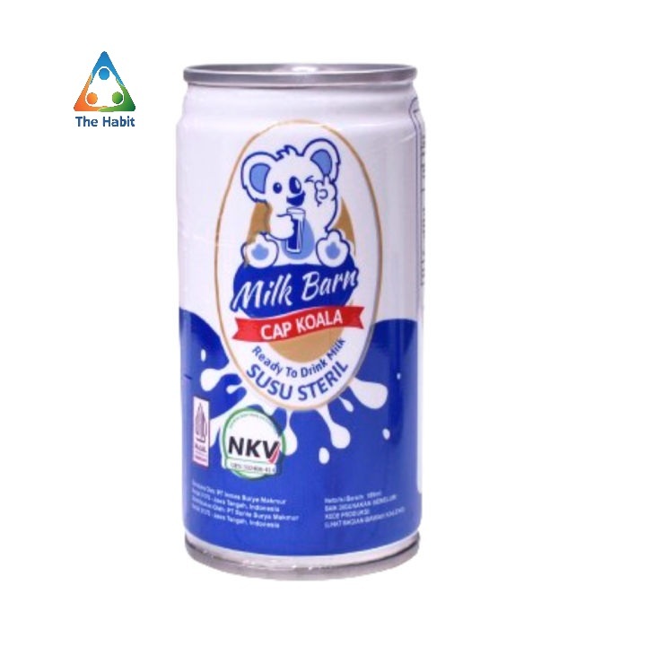 

(The Habit) Susu Steril Cap Koala 185 ml Milk Barn