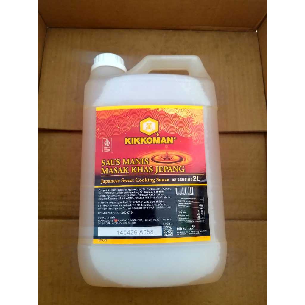 

Kikkoman Saus Manis Masak Khas Jepang 2l