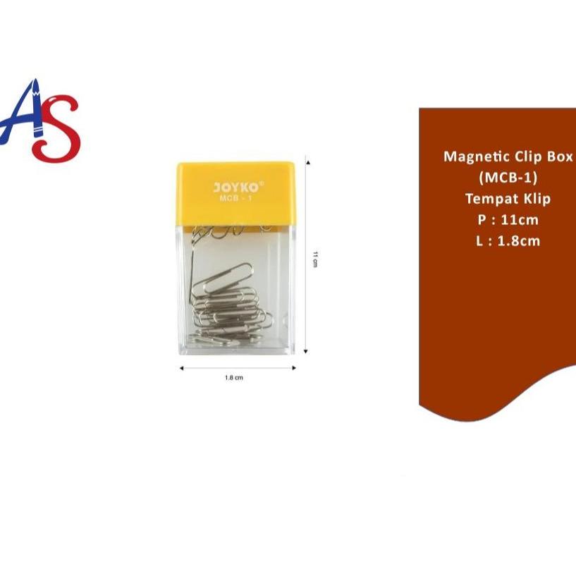 

MCB-1 Tempat Klip Dengan Magnet (JOYKO)