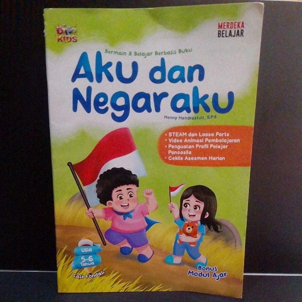 buku anak-anak AKU DAN NEGARAKU