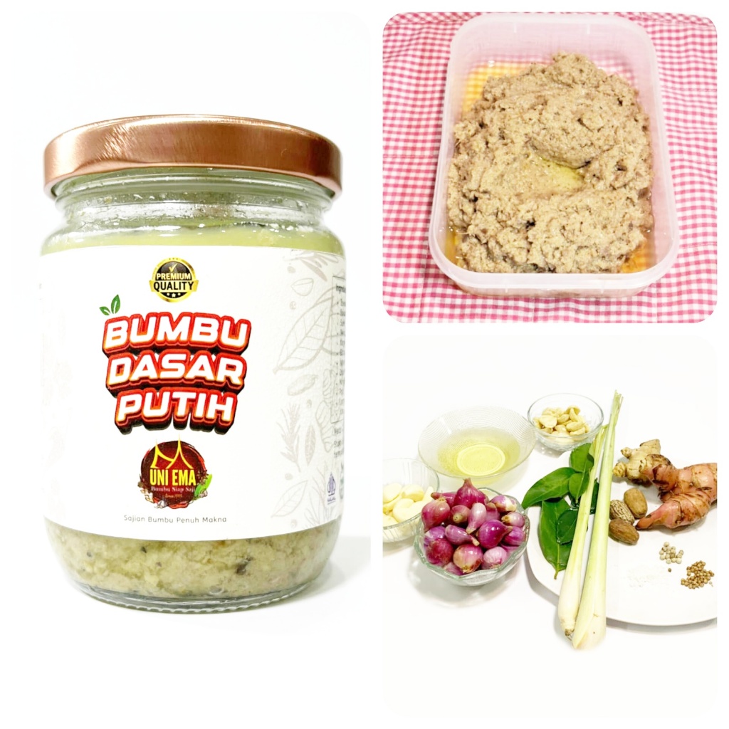 

UNI EMA Bumbu Dasar Putih Instan Homemade Alami Non MSG