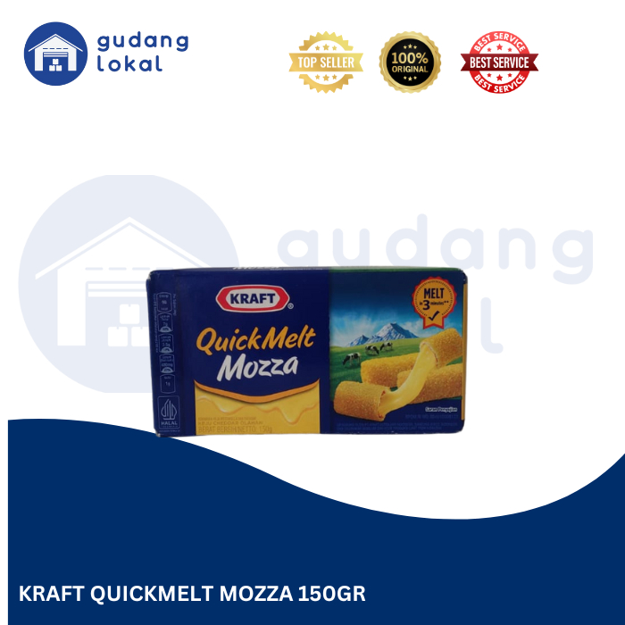 

KEJU KRAFT QUICKMELT MOZZA 150GR CHEESE SPREAD