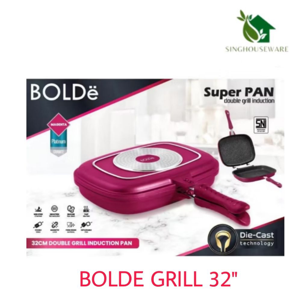 Bolde Double Grill Induction Pan 32"