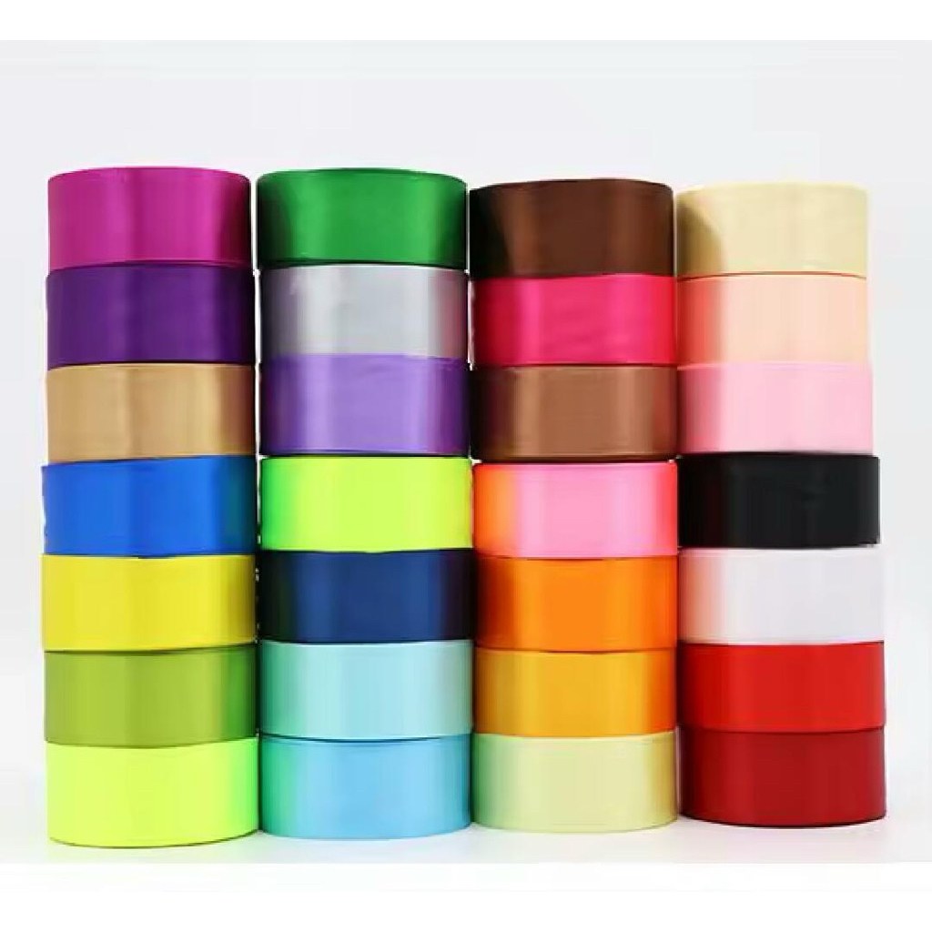 

PITA SATIN UKURAN 2,5cm | PITA SATIN BOUQUET | PITA SATIN KADO