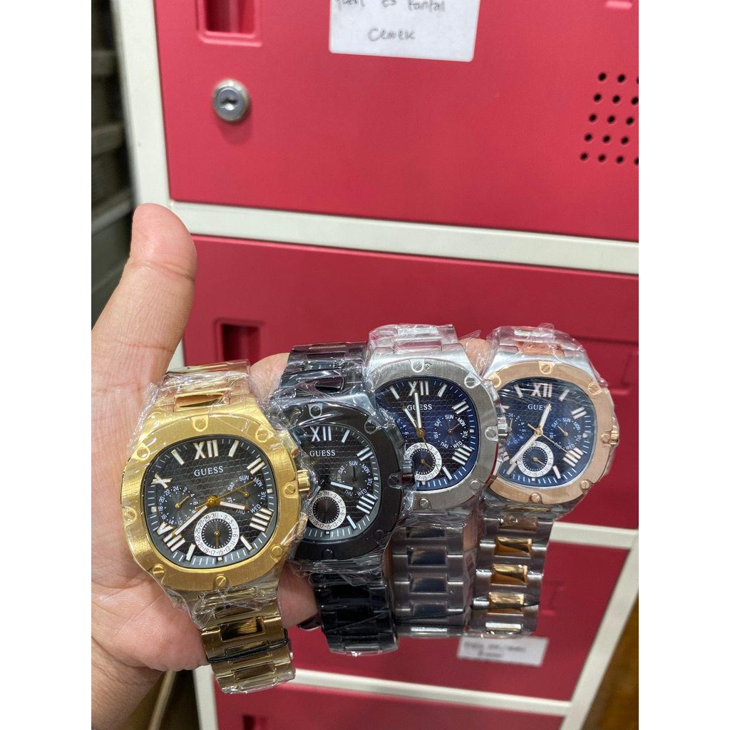 100% Original Jam Tangan Wanita/Pria Guess GW0572G1,G2,G3,G4,G5