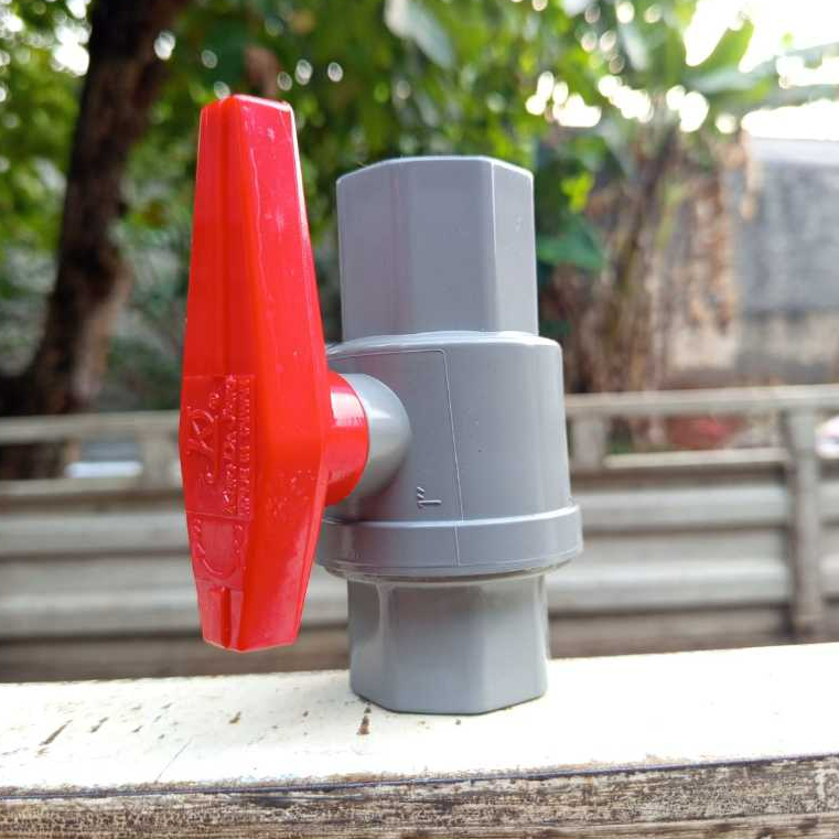 Ball Valve PVC 1'' / Ball Valve PVC 1 inch / Stop Kran PVC 1'' / KDJ