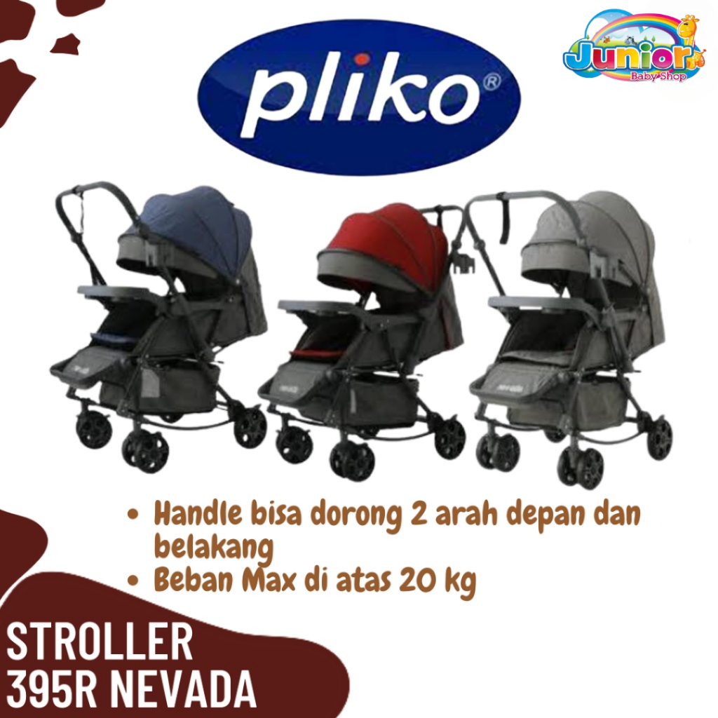 Stroller Pliko 395R Nevada - Kreta Dorong Bayi