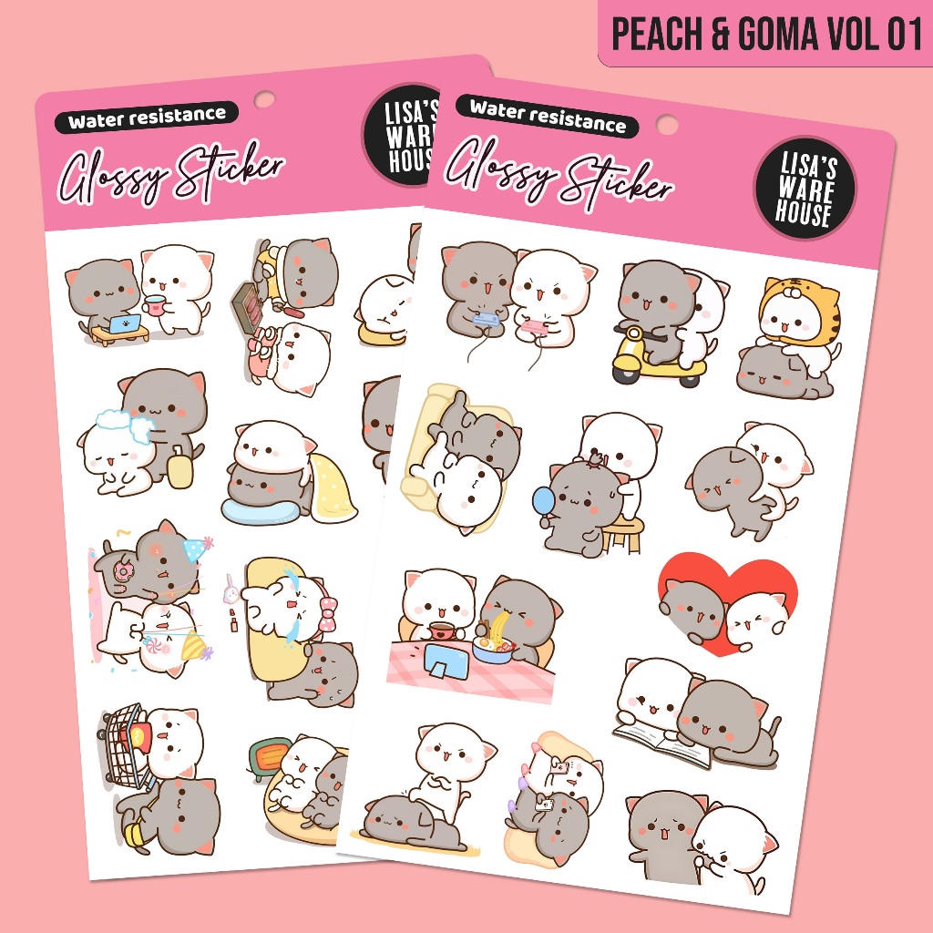 

Sticker Peach & Goma Volume 01 & 02
