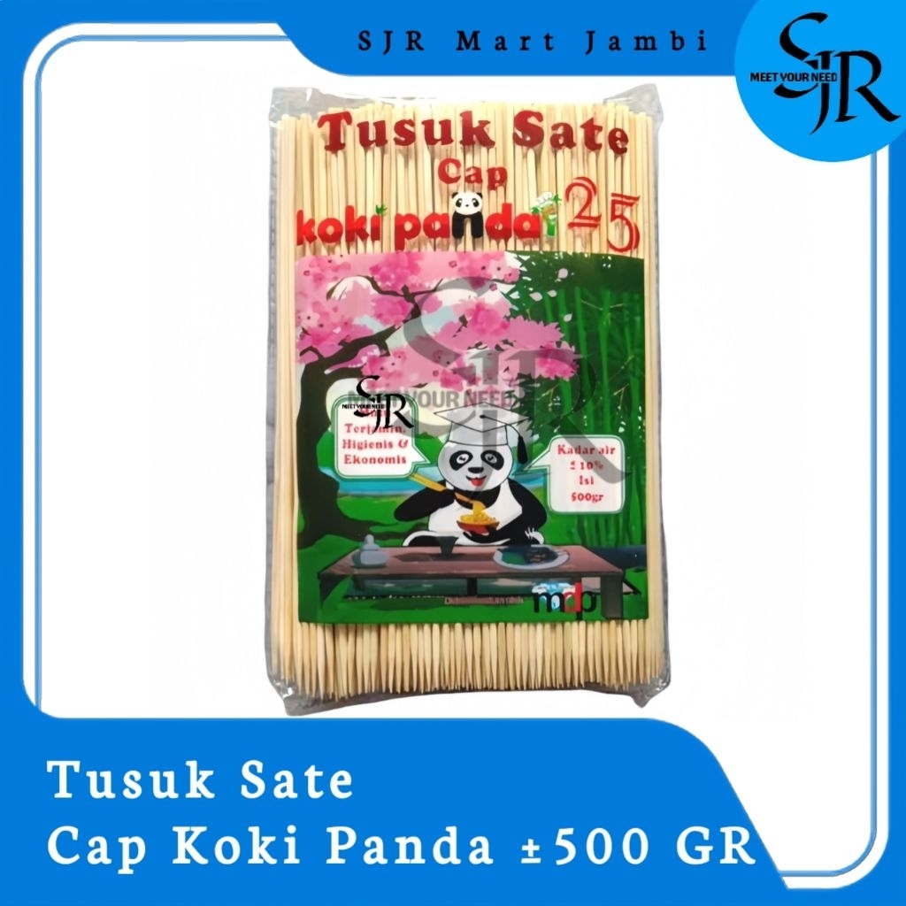 

Tusuk/Lidi Sate Cap Panda | Berat ±500gr