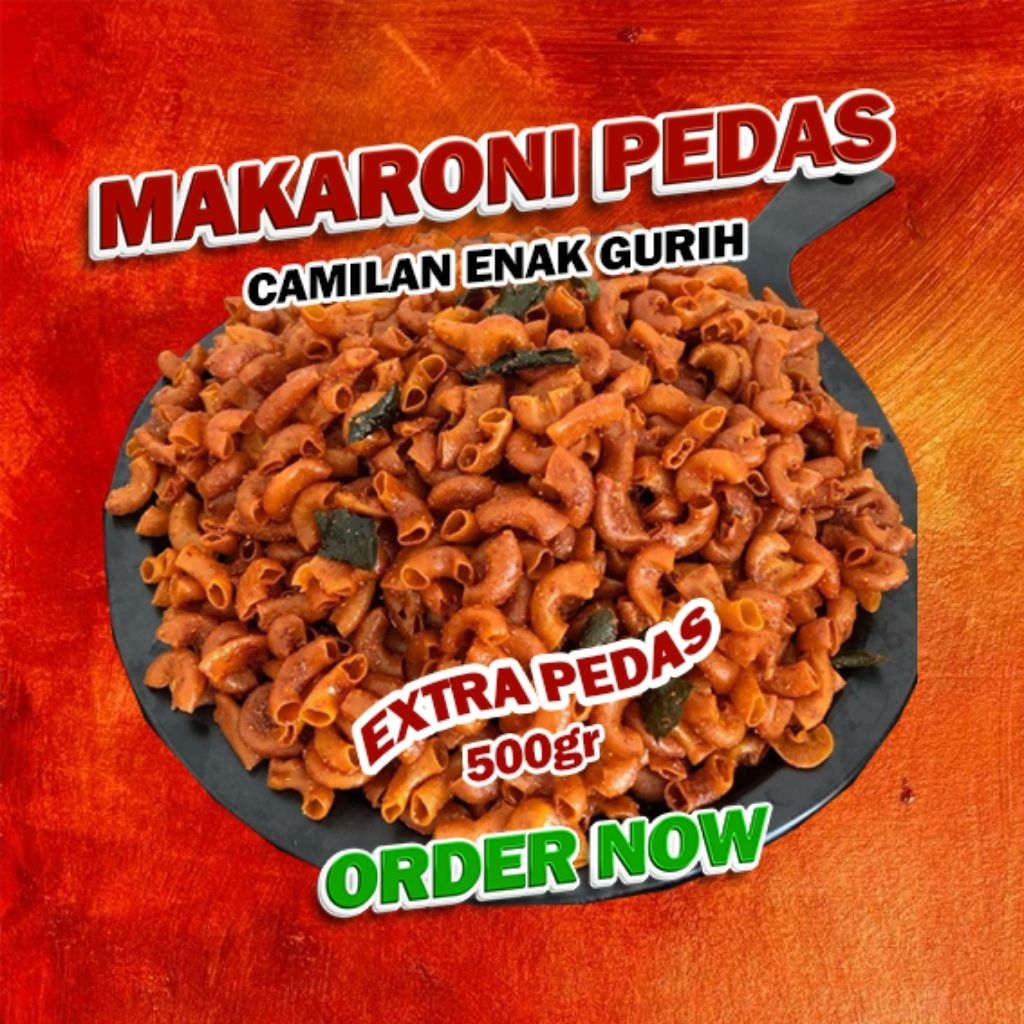 

Makaroni Cikruh Original Pedas Daun Jeruk Viral 1KG Cemilan Sultan Cianjur FREE ONGKIR Bisa COD eaa
