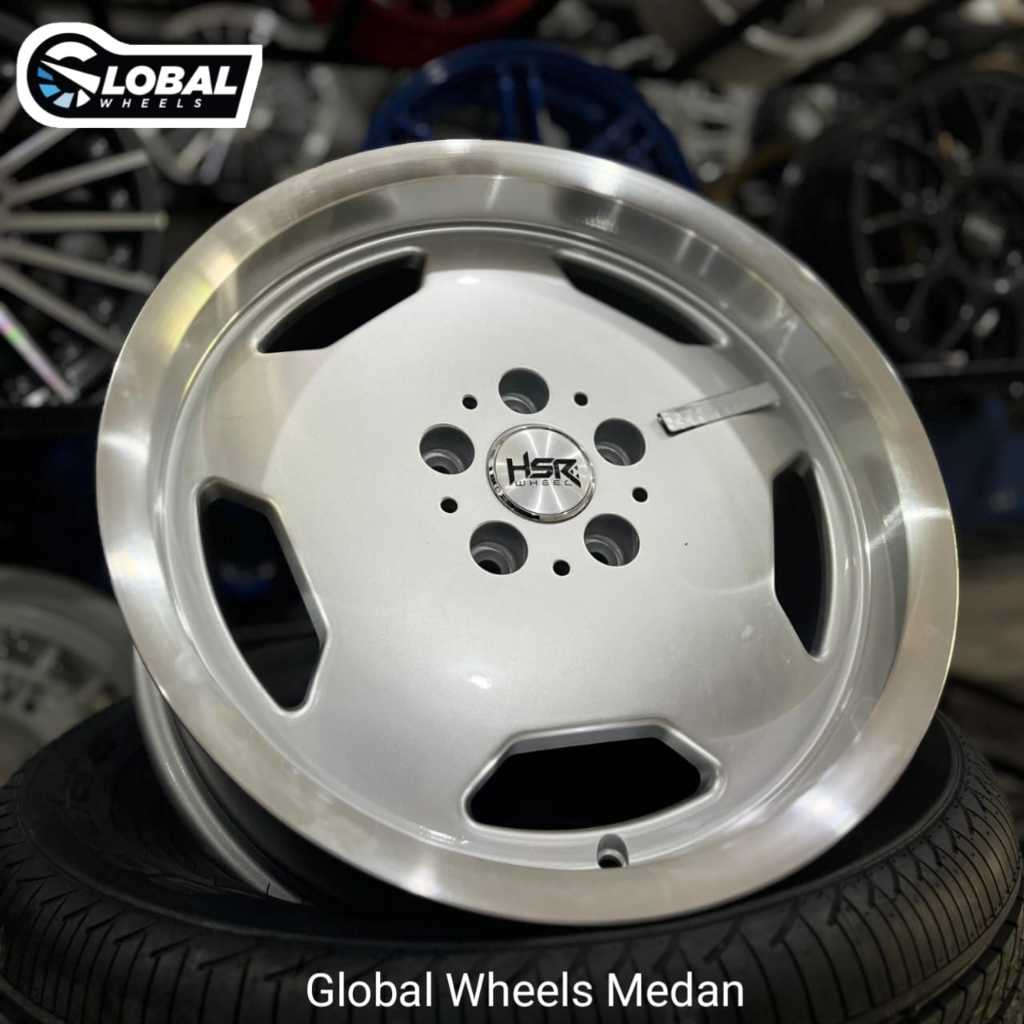 Velg Mobil Celong Ring 17 Innova,Ertiga,Mercy HSR Rostock Original Silver Polish