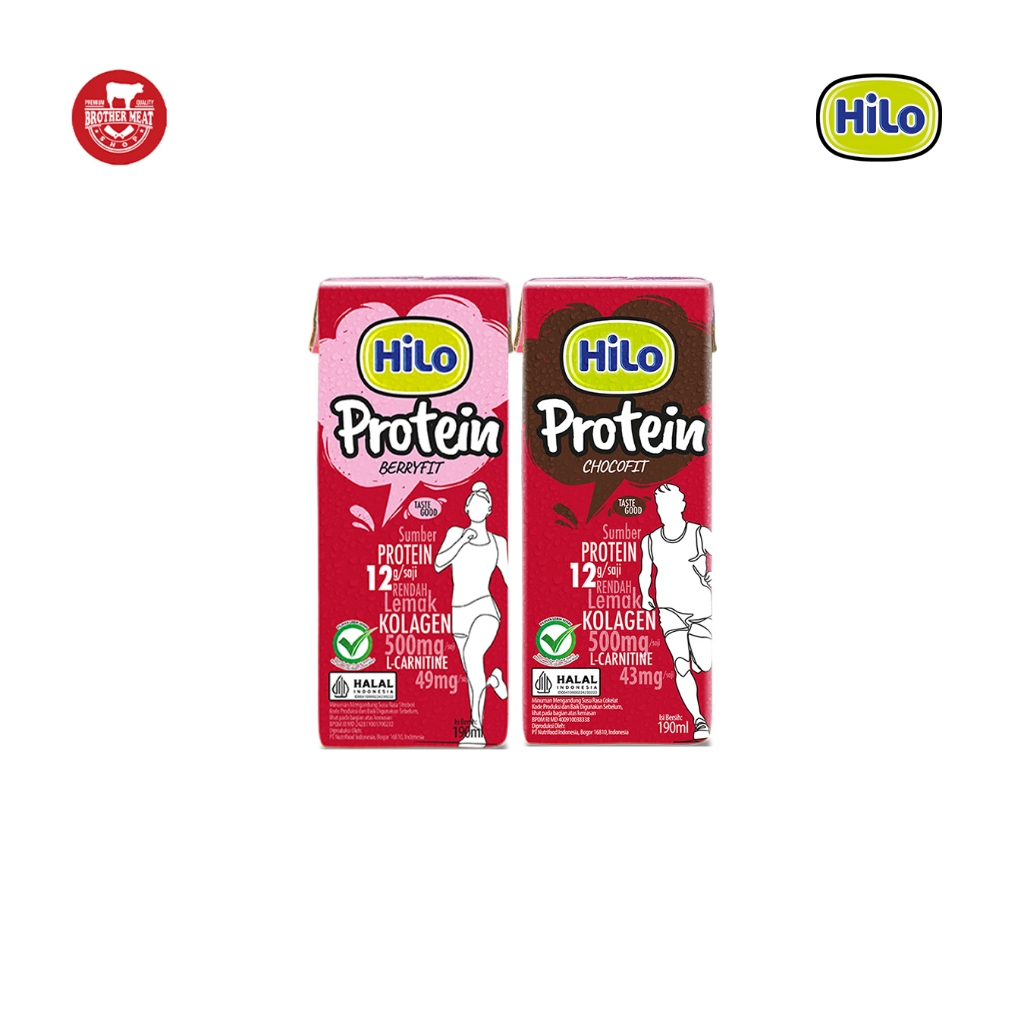 

HiLo Protein Ready to Drink 190ml / Susu Tinggi Protein - Brothermeatshop
