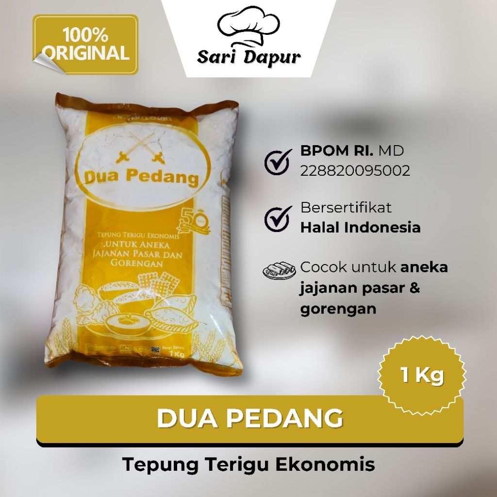 

DUA PEDANG Tepung Terigu Ekonomis 1Kg