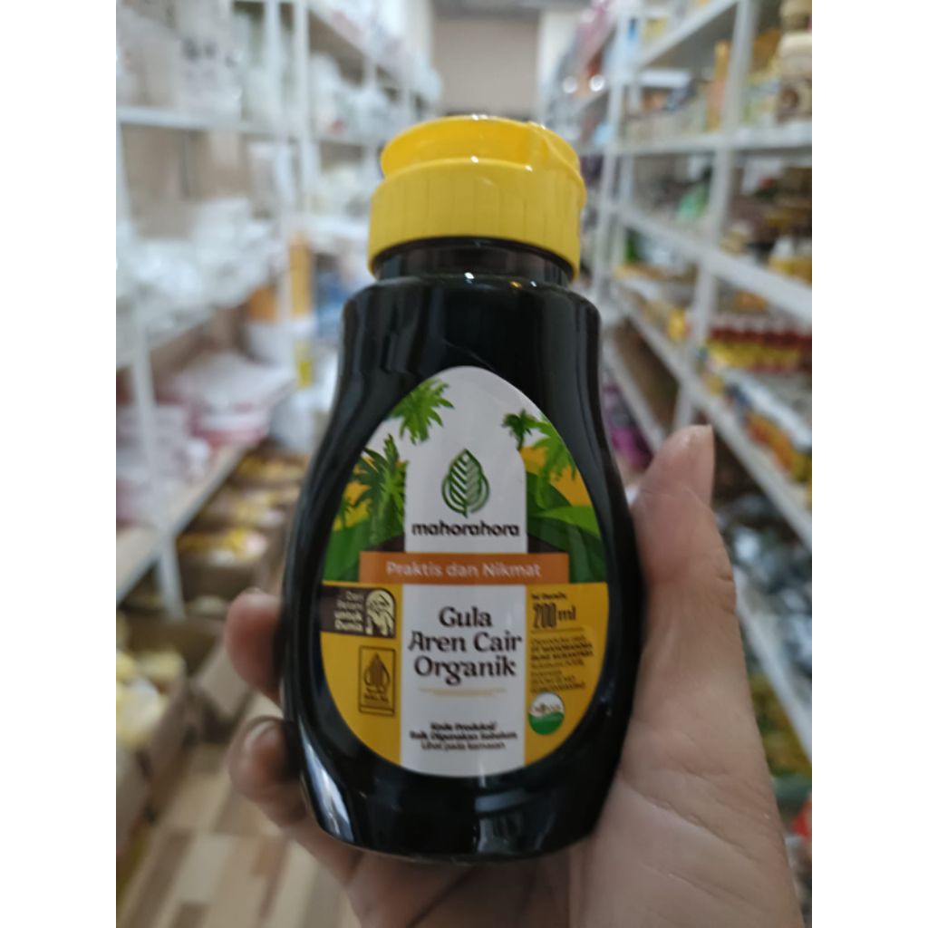 

GULA AREN CAIR ORGANIK MAHORAHORA 200ML