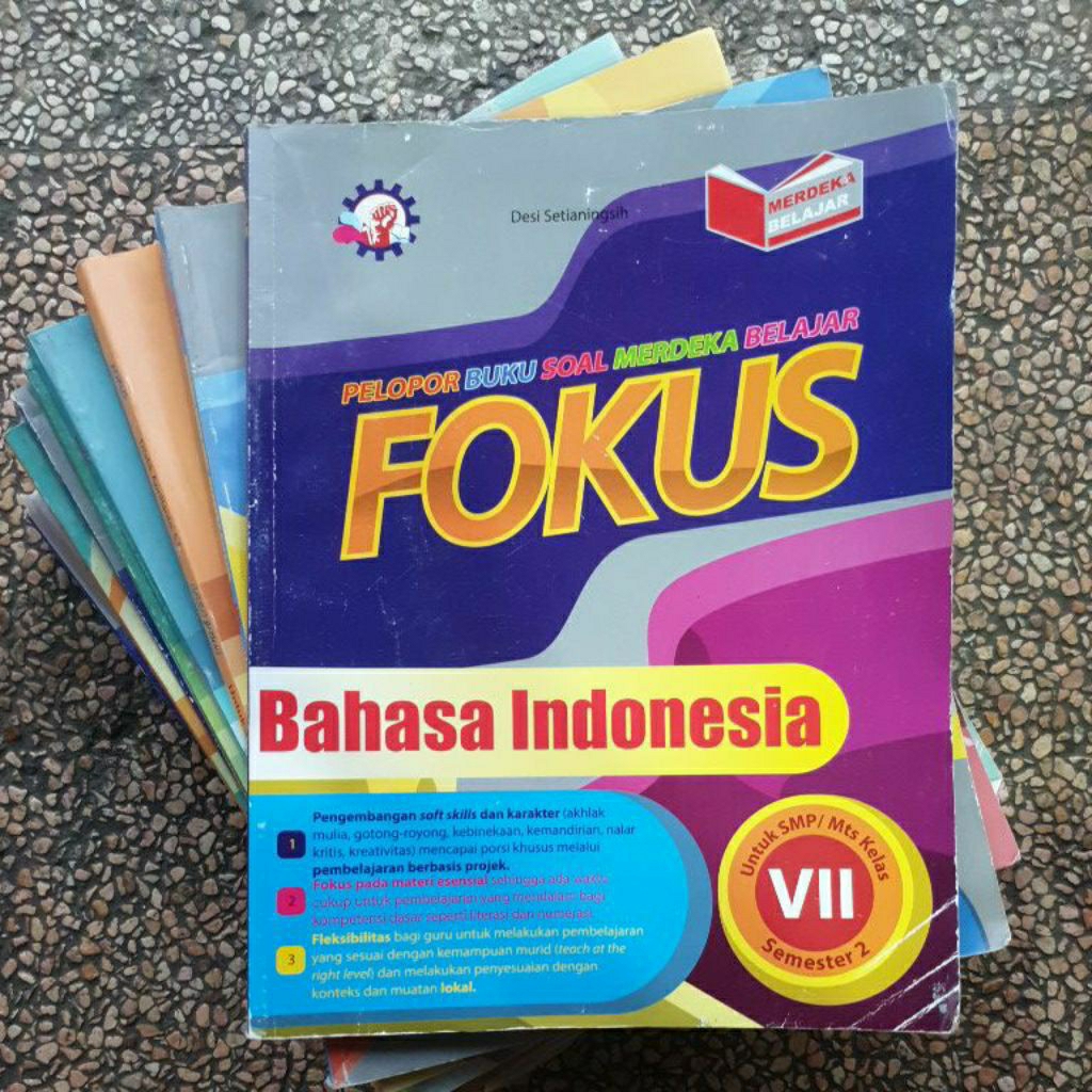 Buku Soal Fokus Matematika. Bahasa Indonesia.Ipa.Ips.bahasa Jawa.Bahasa Inggris.Pancasila.Informatik