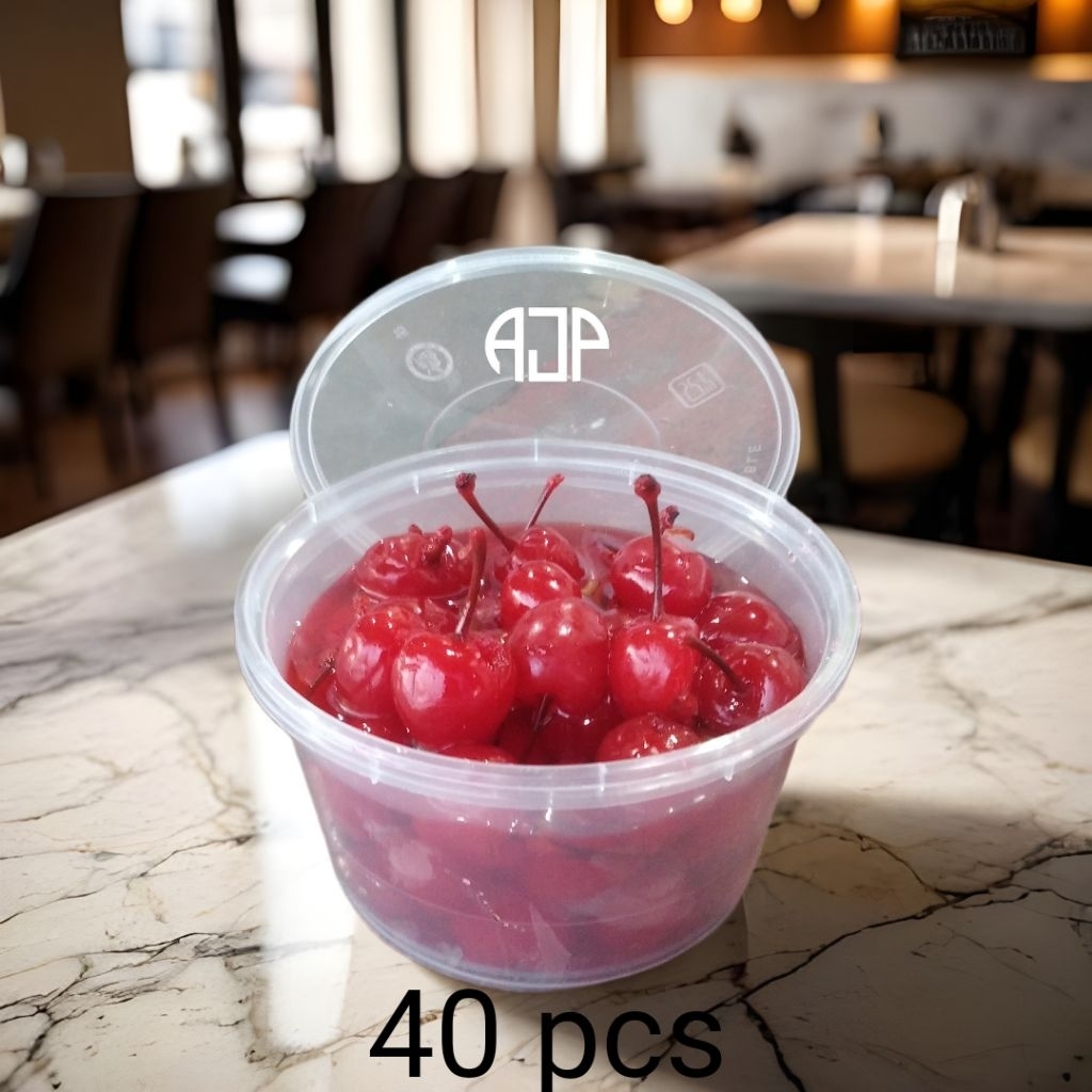 

Maraschino Cherry/Ceri Tangkai Merah 40 pcs