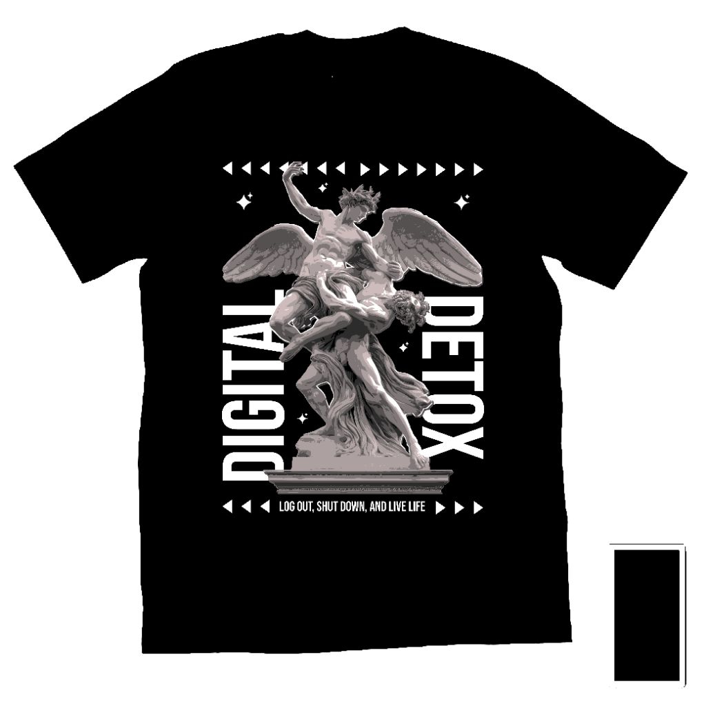 Kaos Pria Wanita Unisex Anak Dewasa Streetwear Greek Statue Roman Sculpture Renaissance Art Marble A