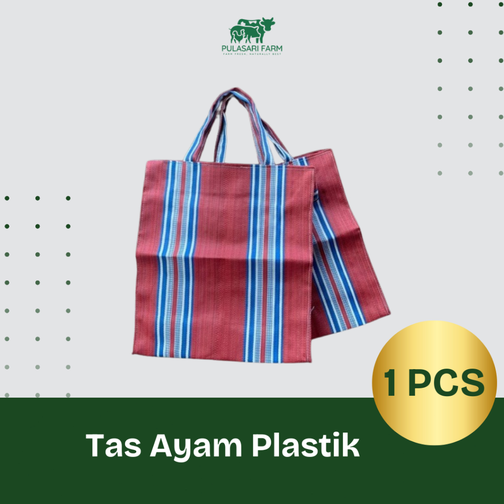 Tas Ayam Plastik Nilon/ Tas Serbaguna/Tas Nilon/ Tas ayam aduan/ Tas ayam jago