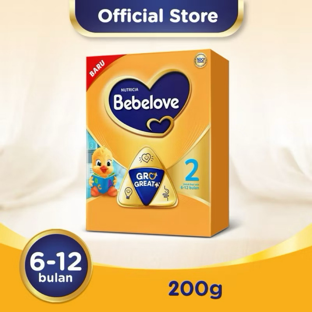 

BEBELOVE 2 6-12 bulan 200gram