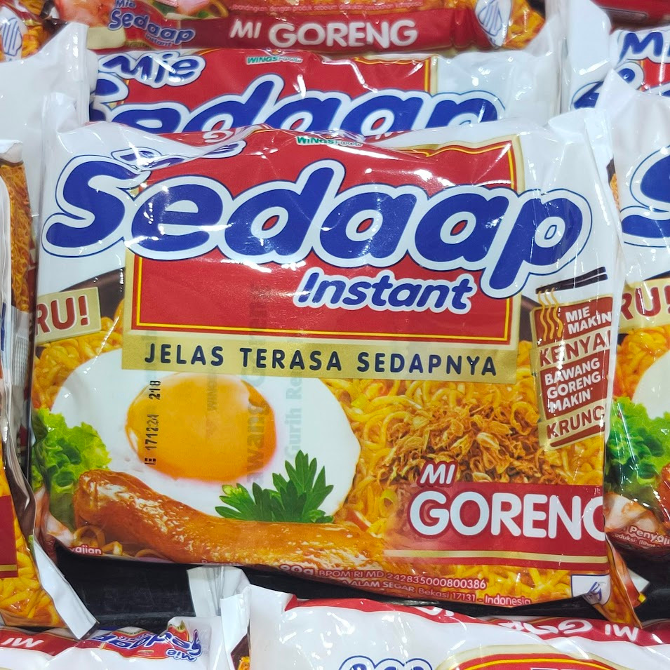 

Mie SEDAAP Instant rasa Mi Goreng 1 karton isi 40pcs