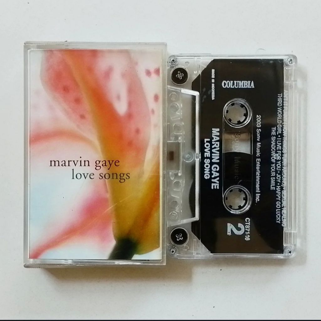 Marvin Gaye - Love Song (Kaset Tape Pita)