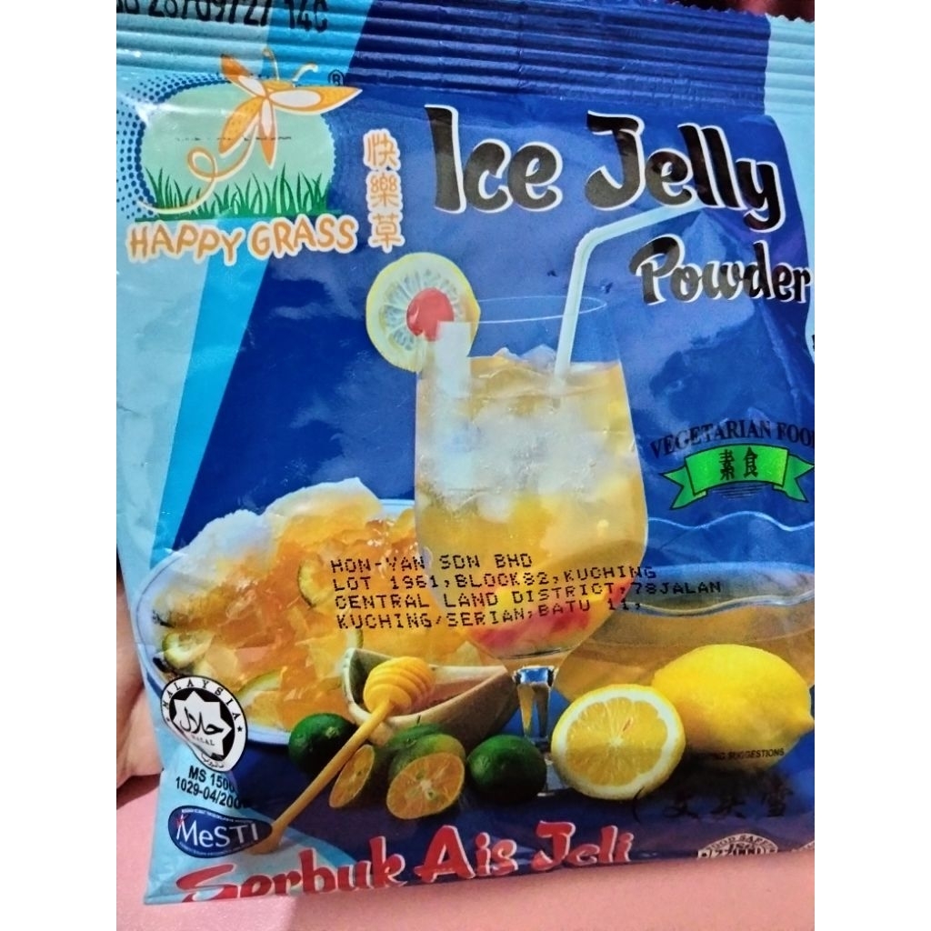 

Ice Jelly Powder – Vegetarian Food – Happy Grass 50g