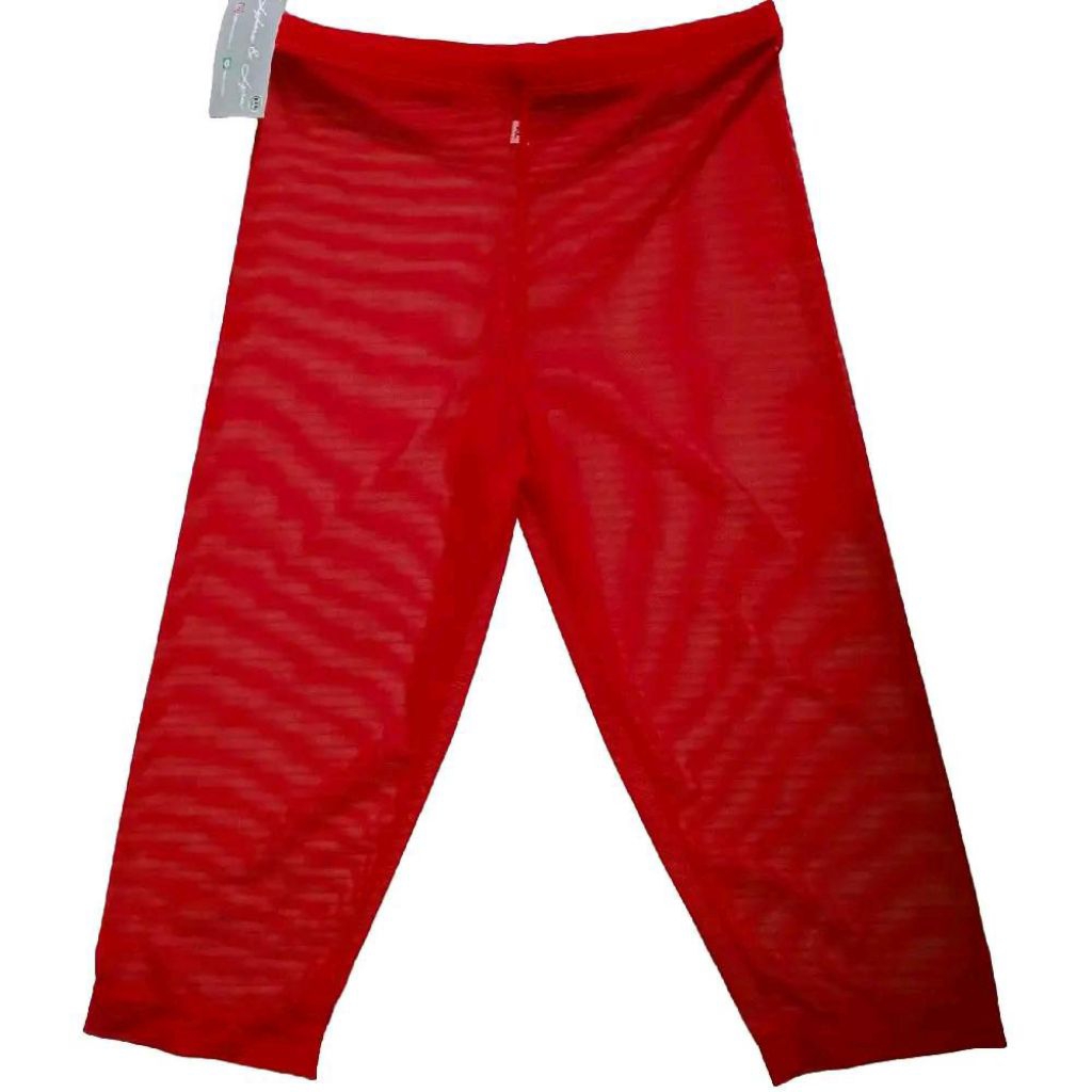 Celana Tile Jaring Transparan Senam Lykers & Lyra Merah