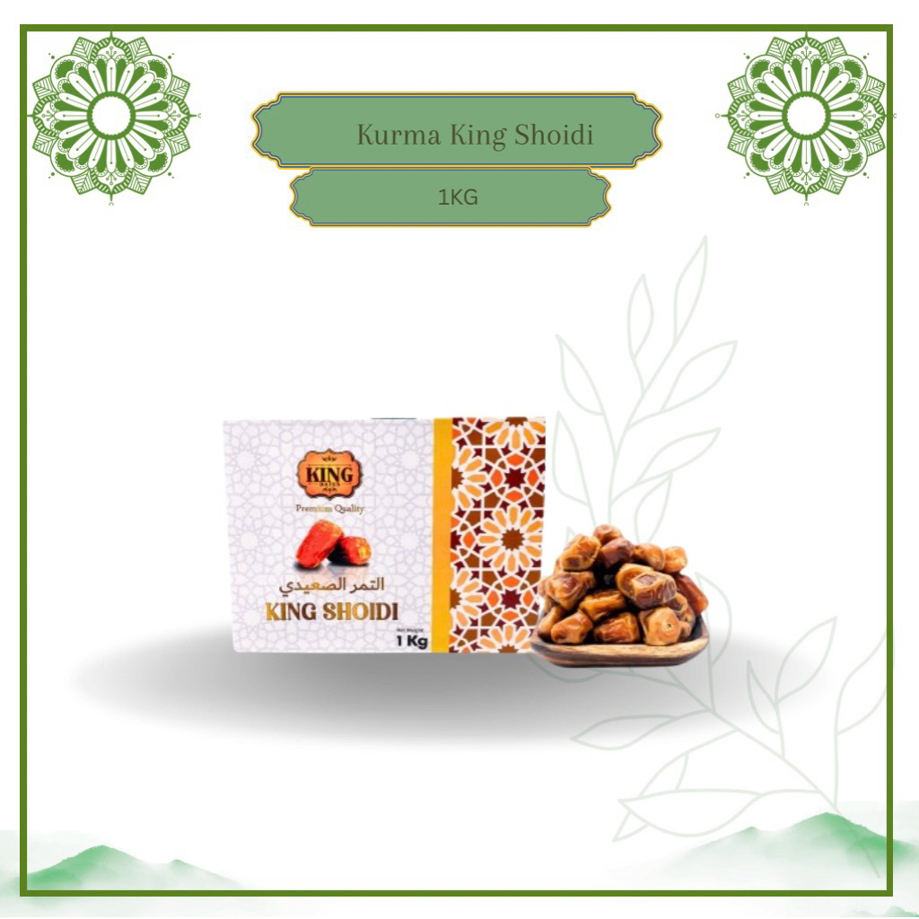 

King Dates Kurma Shoidi 1kg Kurma Murah Premium