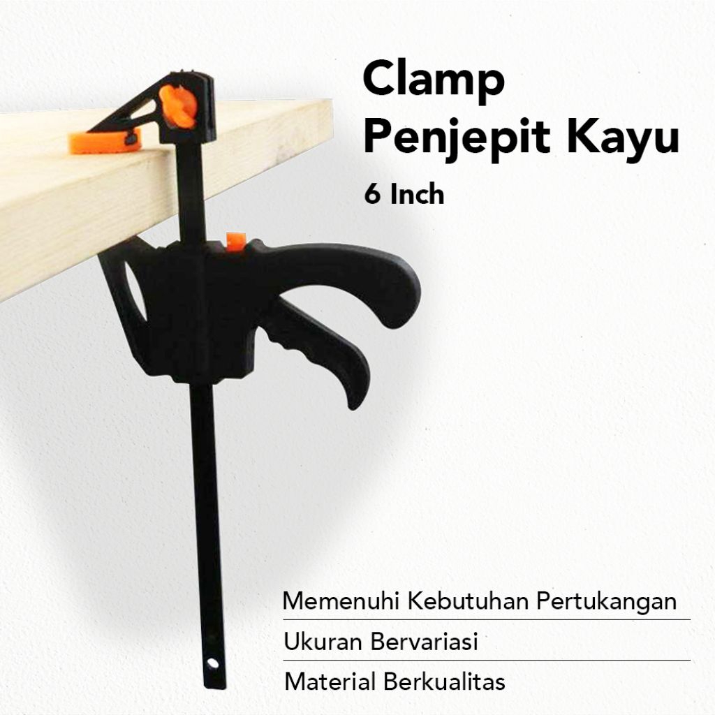 Clamp Penjepit Kayu Mini Ratcheting Bar 6 Inch -T22106