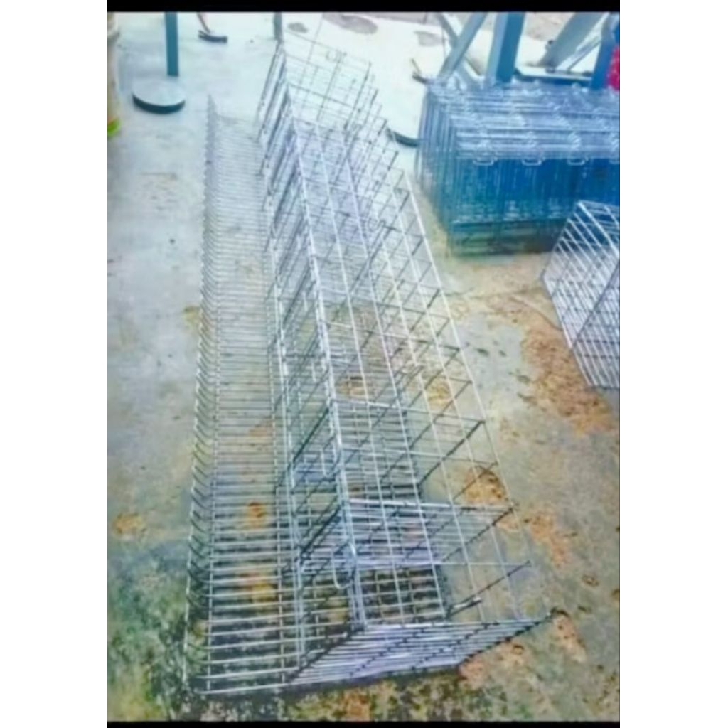 kandang ayam petelur full set pintu 10