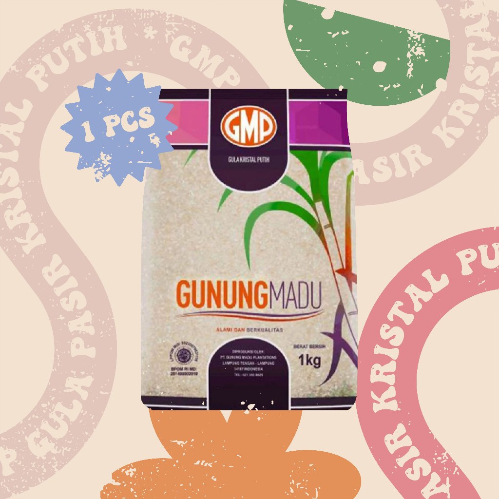 

Gula Pasir Gunung Madu GMP 1 Kg