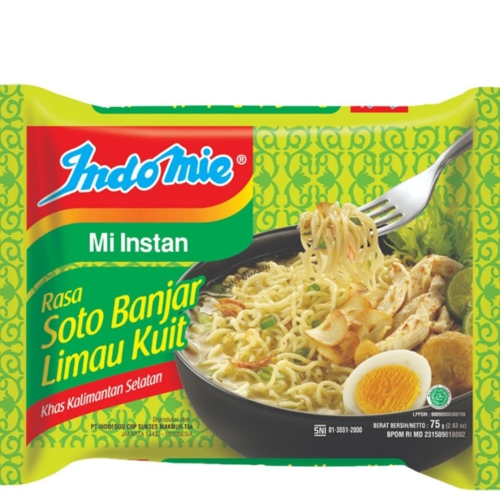 

Indomie Soto Banjar Limau Kulit