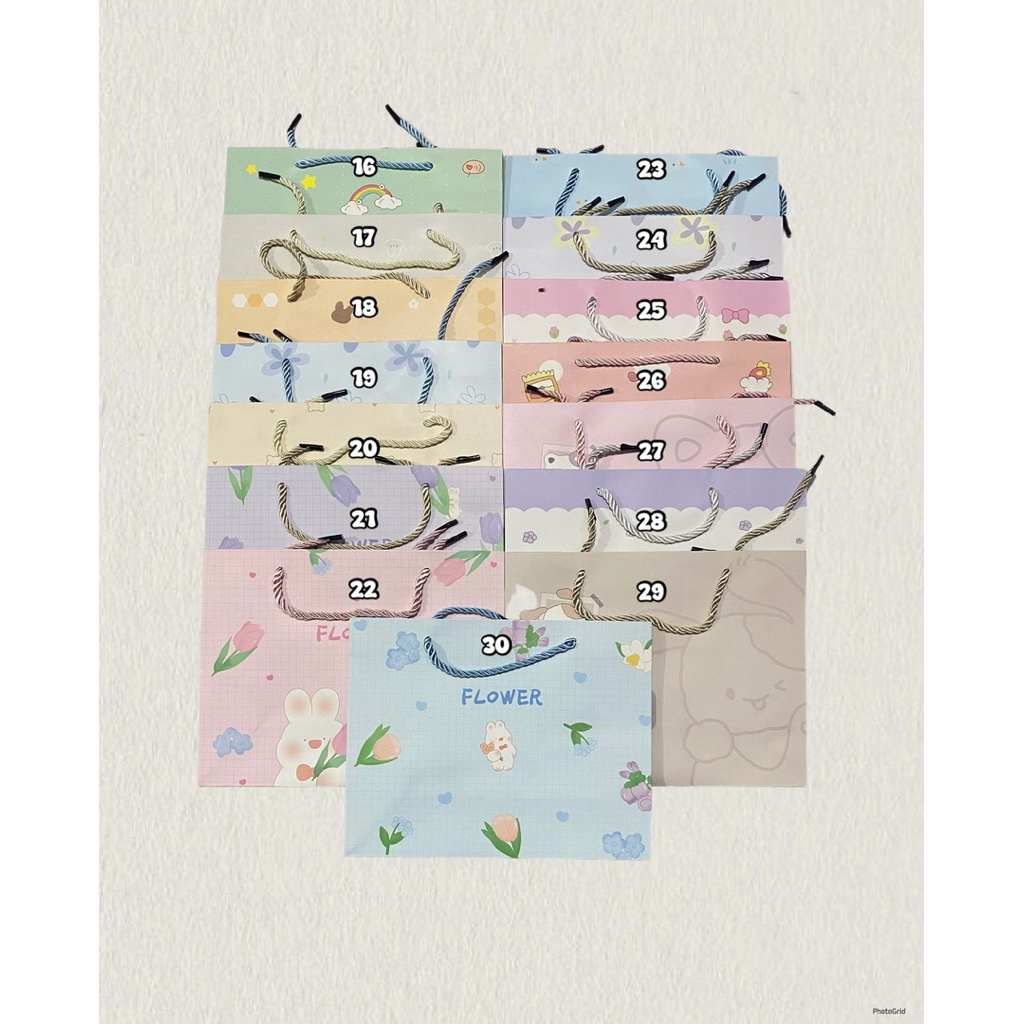 

paper bag| paper bag karakter lucu gemoy|tempat hampers| wadah hadiah|tas kertas