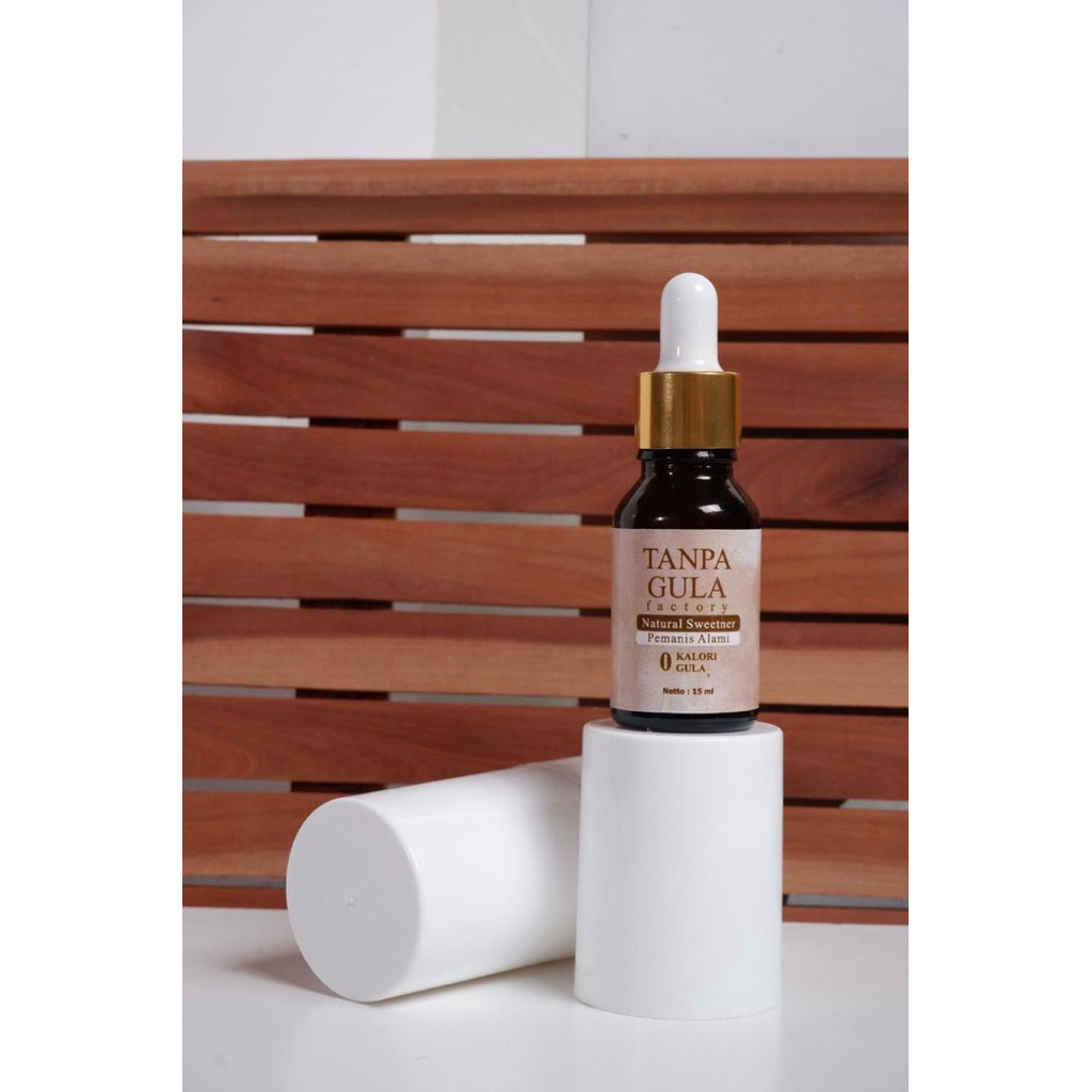 

TANPA GULA Factory S tevia - Natural Sweetener / Pemanis Alami 0 Kalori - 15ml