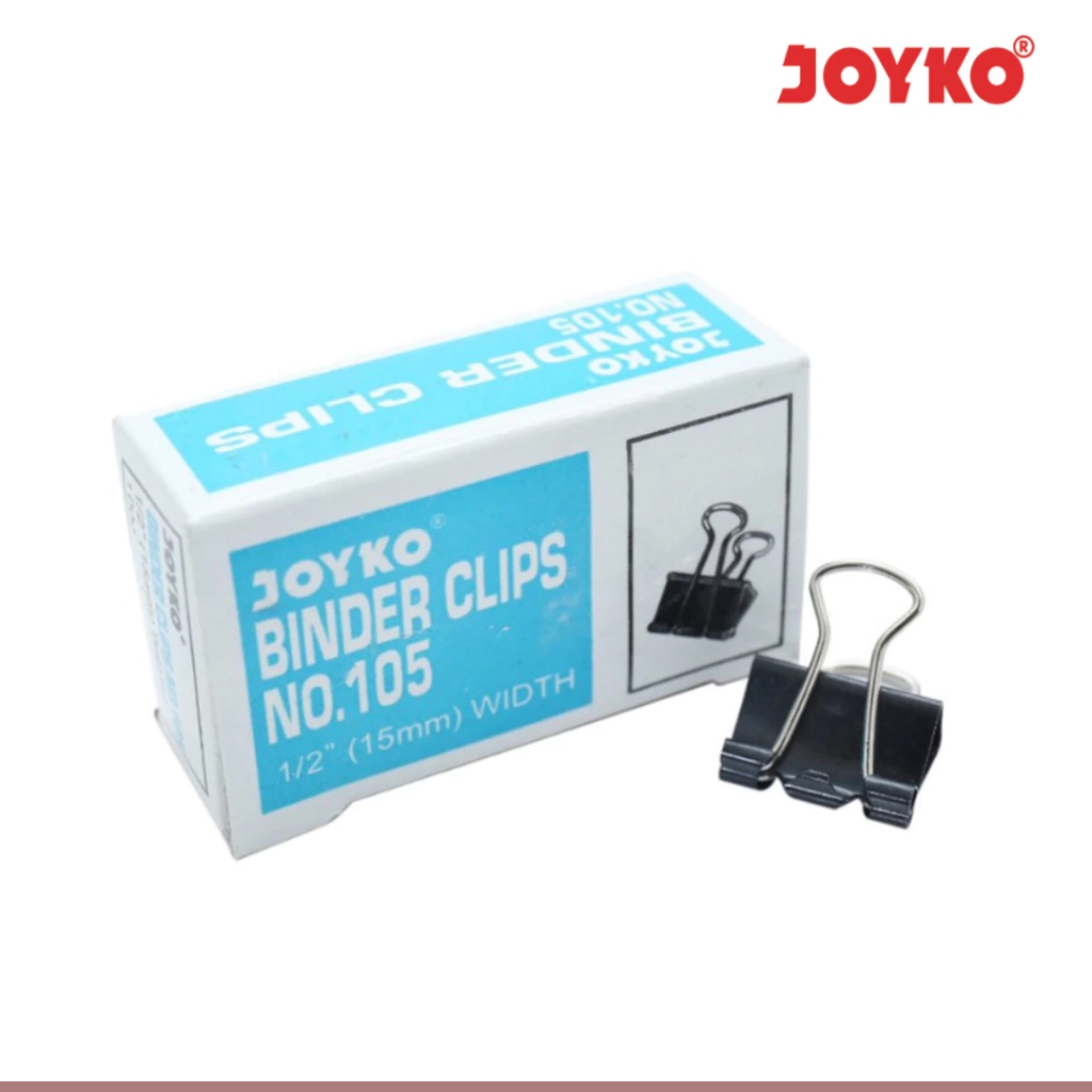 

Klip Penjepit Kertas | Binder Clip Joyko 105 (1PACK)