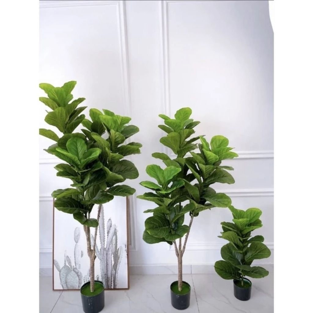 pohon ketapang palsu artificial T.150cm/pohon plastik/ pohon ketapang latex