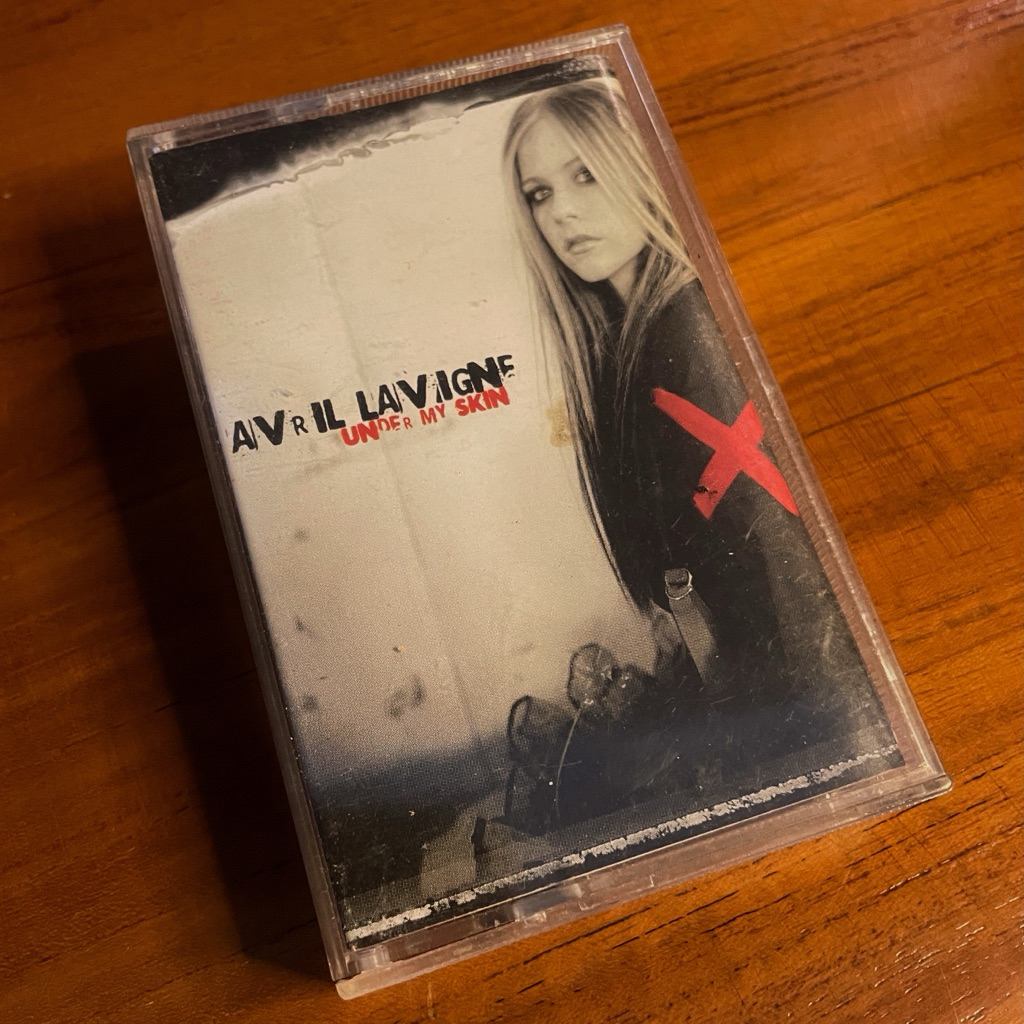 kaset pita avril lavigne under my skin
