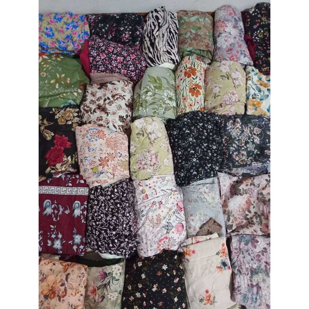 kain kiloan rayon motif ,rayon vicoss,rayon premium,rayon santung,rayon rotary,rayon twill