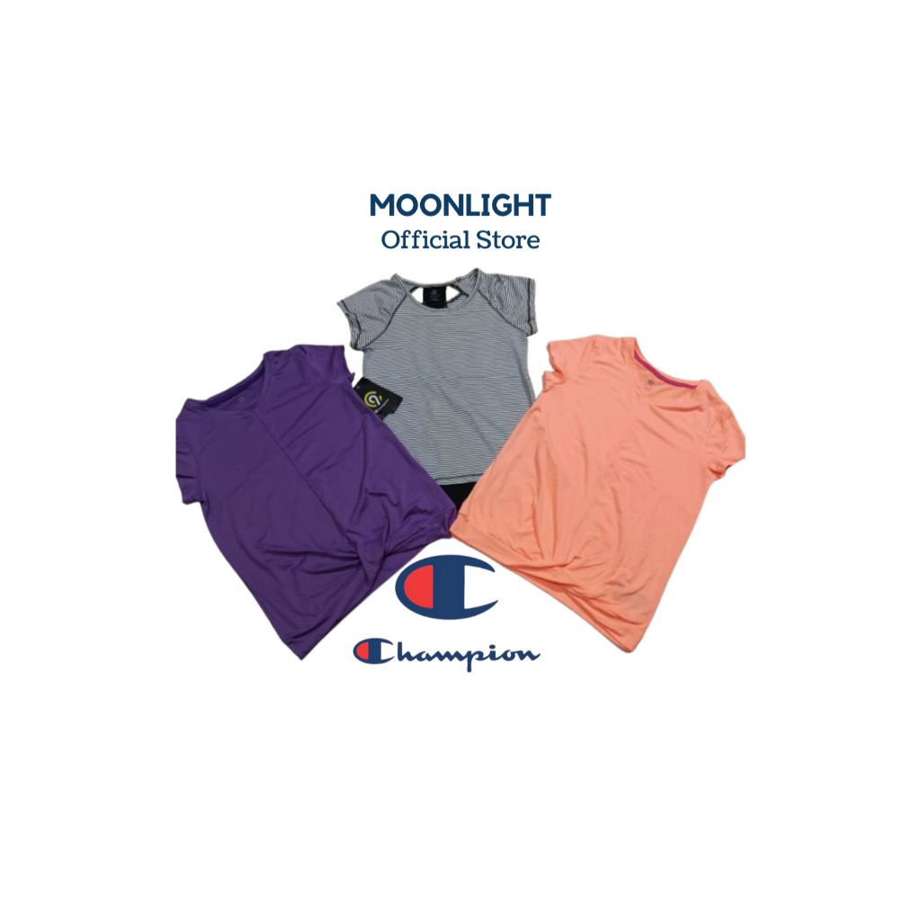 Baju olahraga anak perempuan/kaos anak perempuan Original Champion