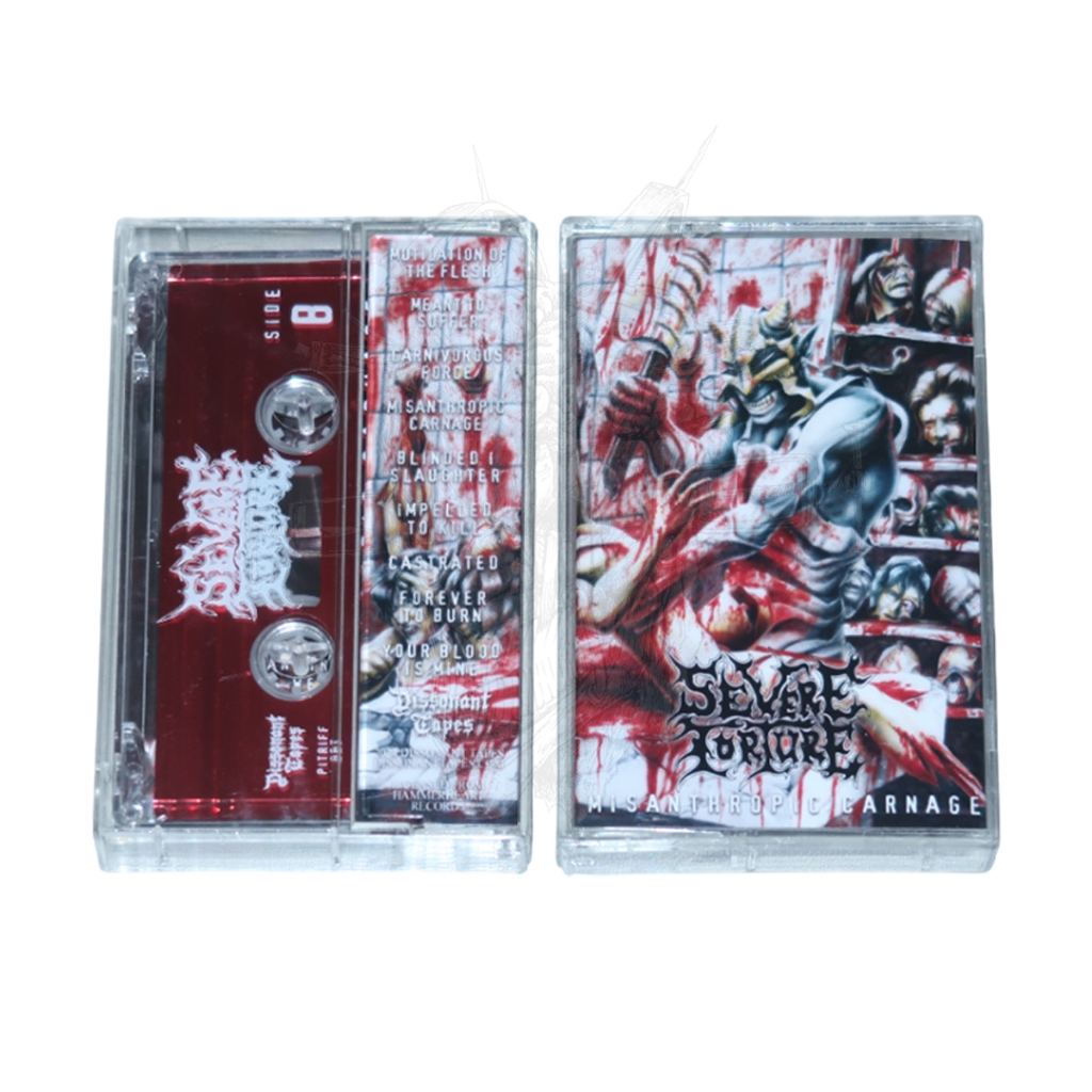 Tape / Cassette - Severe Torture - Misanthropic Carnage