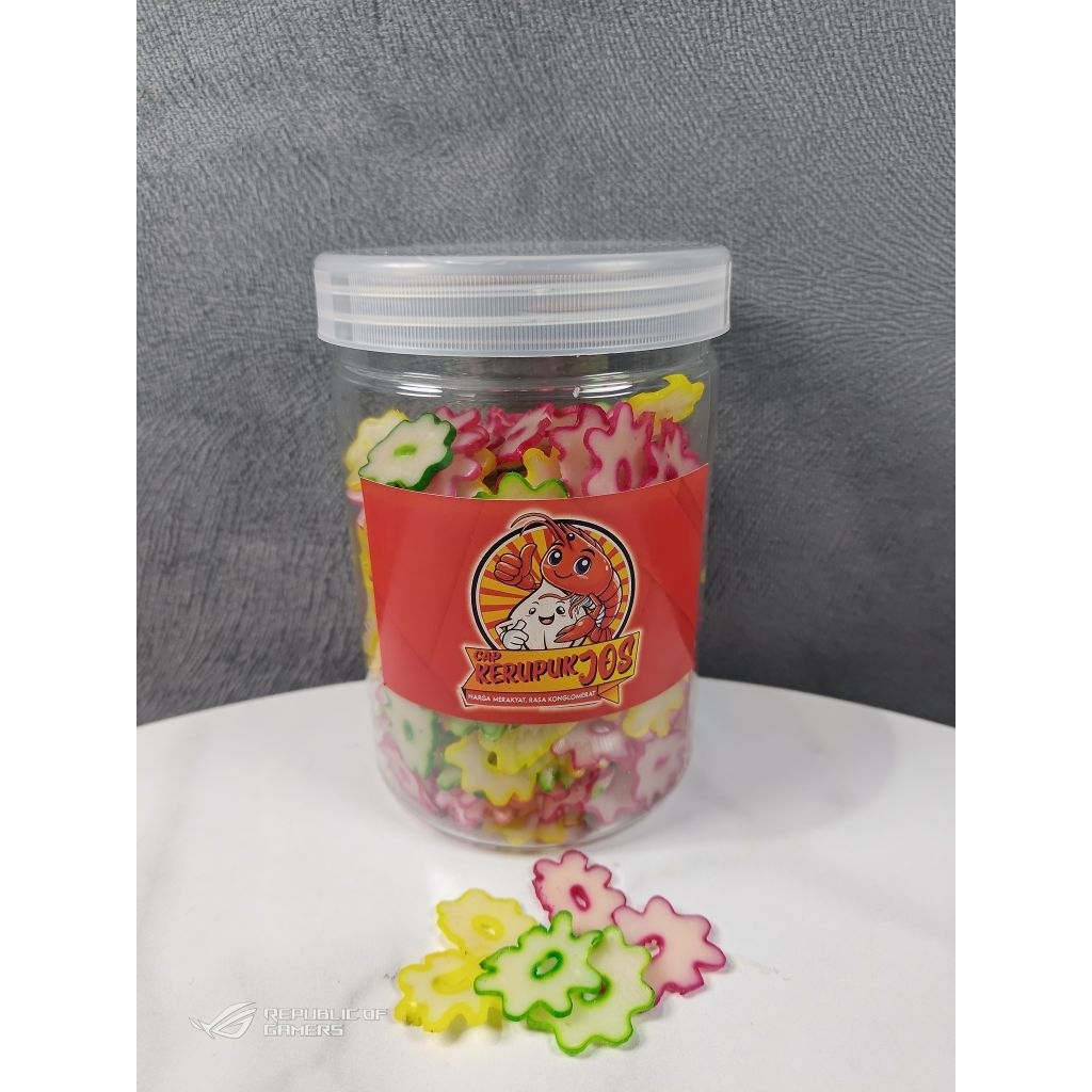 

Kerupuk Mentah / Kerupuk Tersanjung Mini / Krupuk Tersanjung Kecil / Kerupuk Bintang Kecil / 200 gr