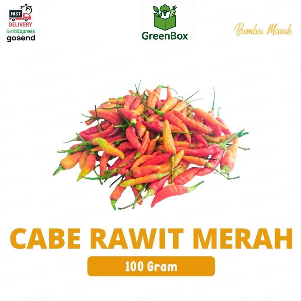 

Lombok/ Cabai/ Cabe Rawit Merah Fresh - Bumbu Sayur Sayuran