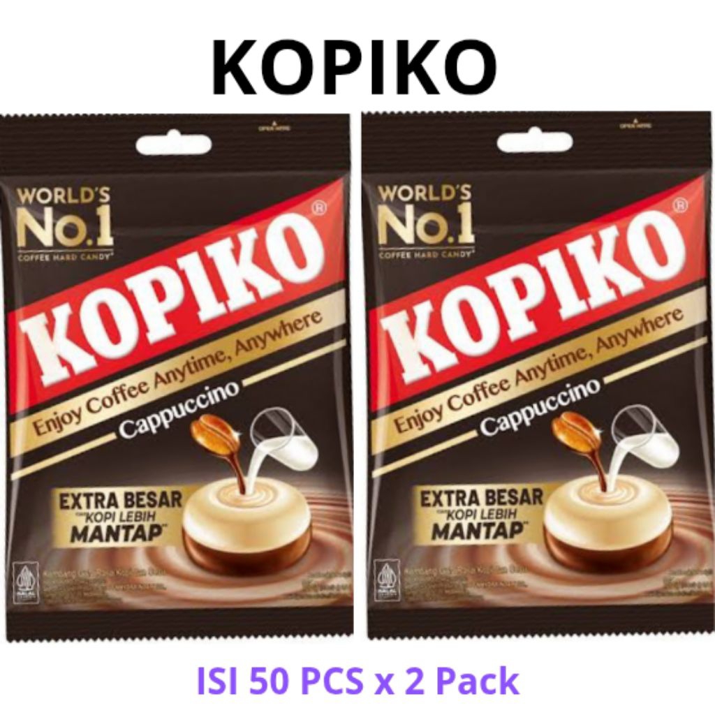 

Permen Kopiko isi 50 pcs x 2 Pack