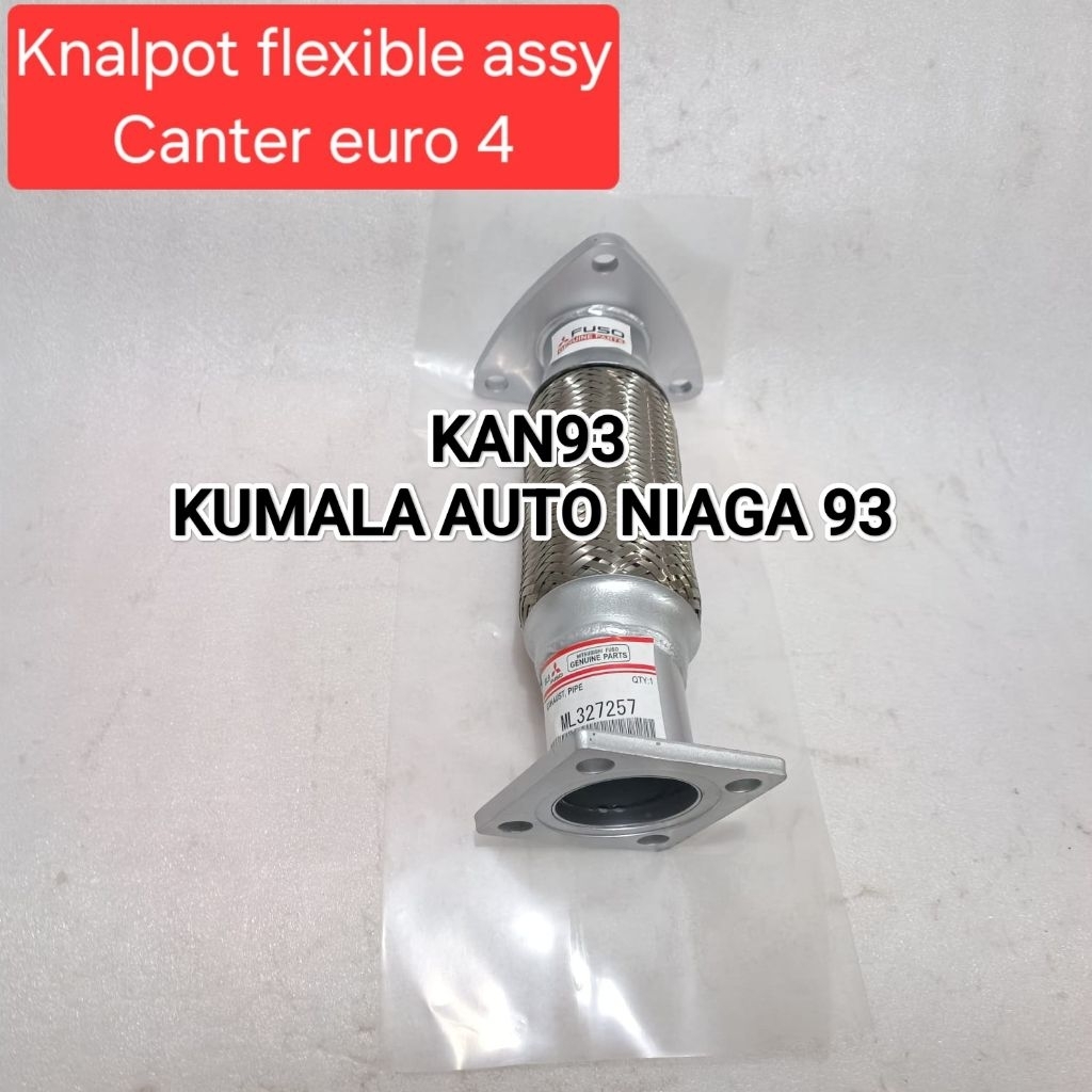 FLEXIBLE KENALPOT-PIPA FLEXIBLE KENALPOT MITSUBISHI PS125 CANTER EURO 4 ORIGINAL