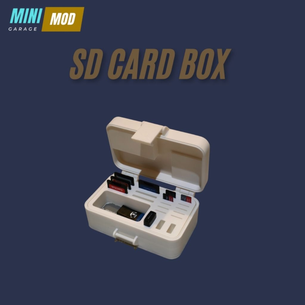Box penyimpanan SD Card / Kartu memori