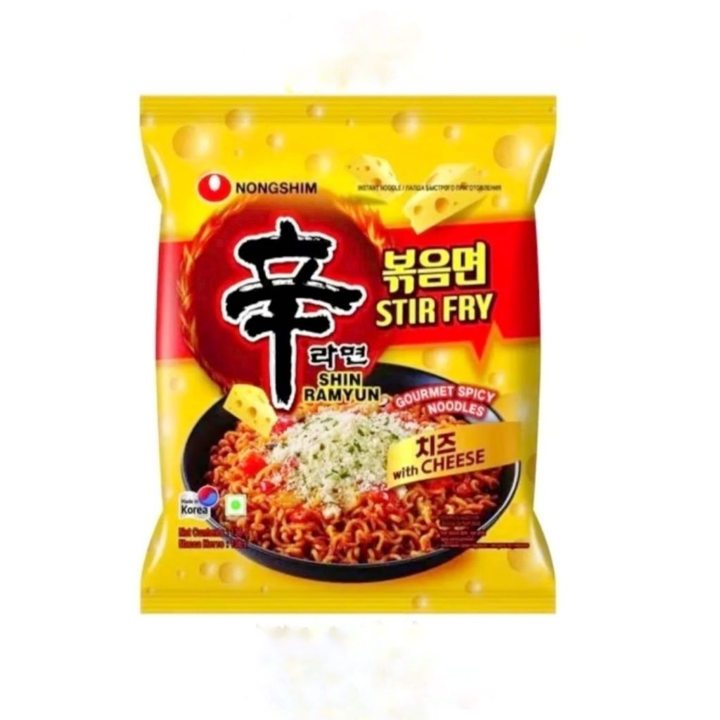 

Nongshim Shin Ramyun Stir Fry Spicy with Cheese 136gr