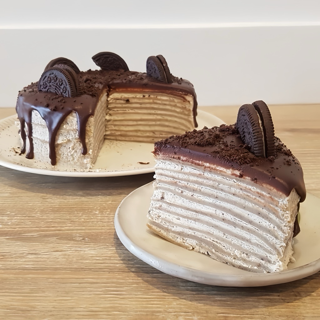 

Mille Crepes Oreo 1 Loyang