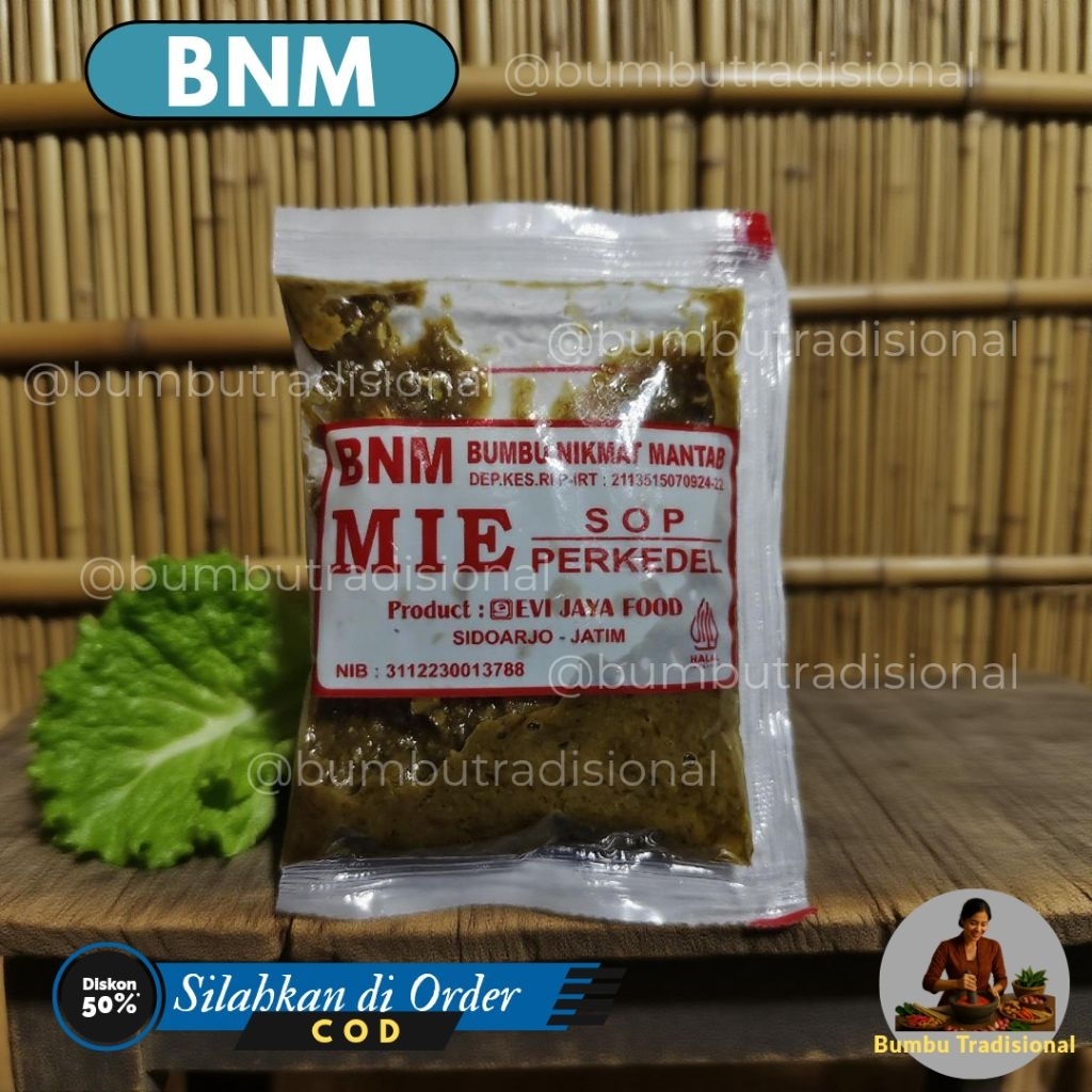 

BNM / Bumbu MIE / Bumbu Nikmat Murah / Bumbu Masak Instan