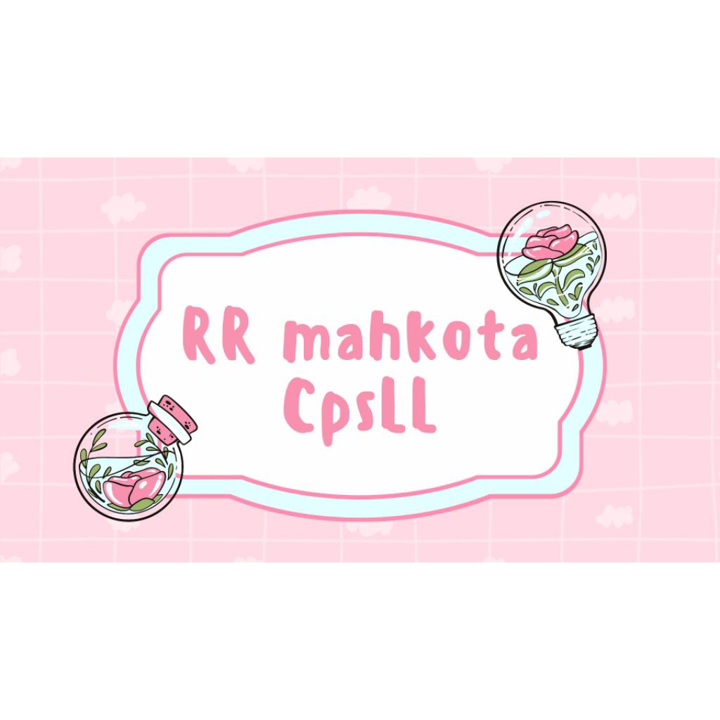 

stiker gambar RR mahkota