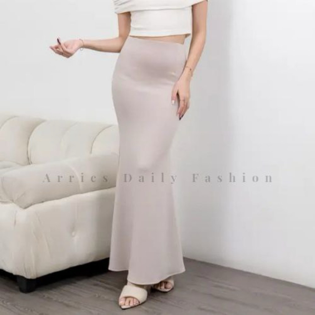 ARRIES Rok Mermaid Scuba Premium Rok Wanita Model Duyung
